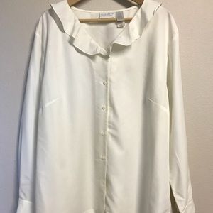 Classic White Blouse🌼